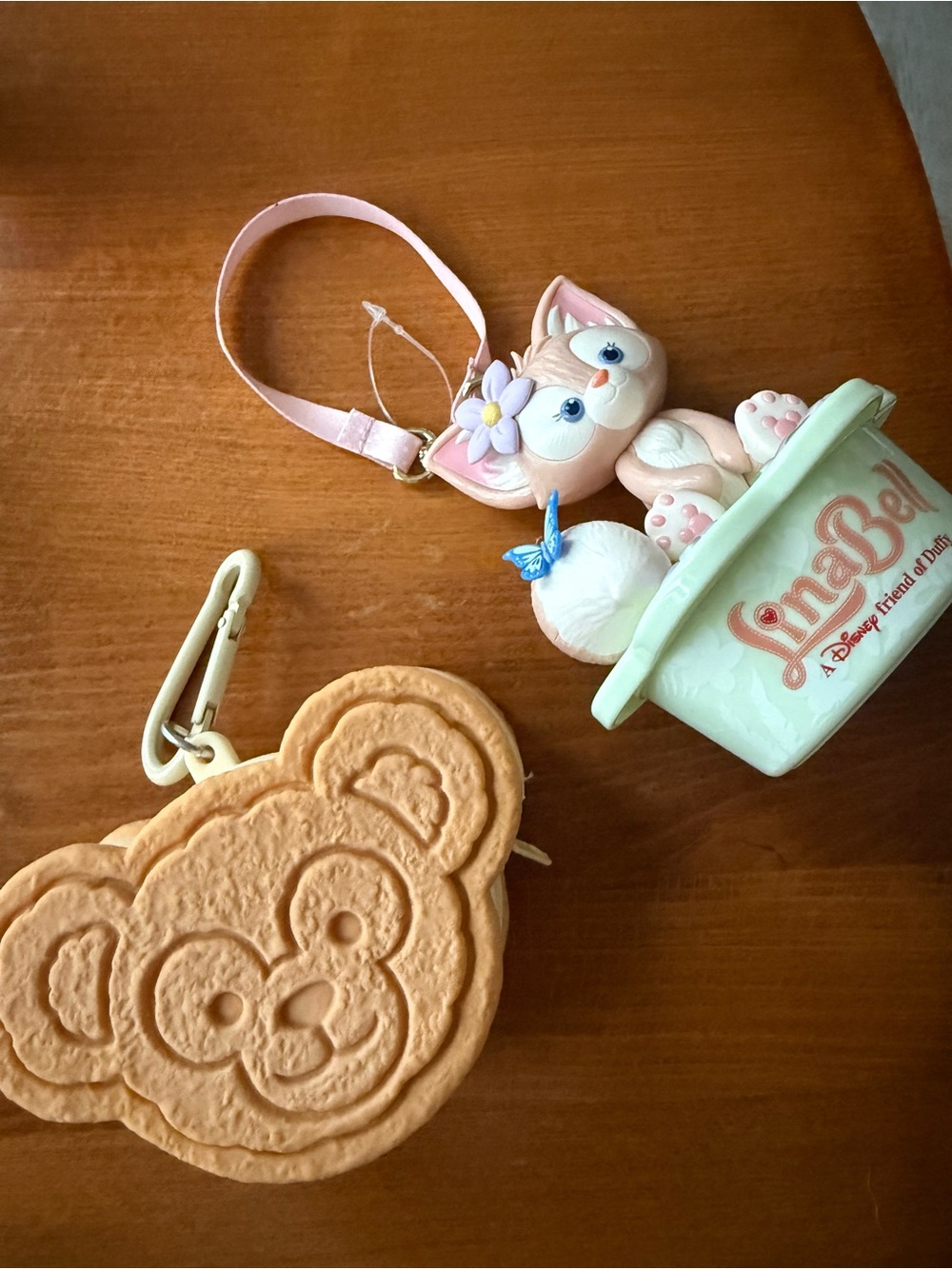 Duffy and Friends candy keychains from Tokyo Disney